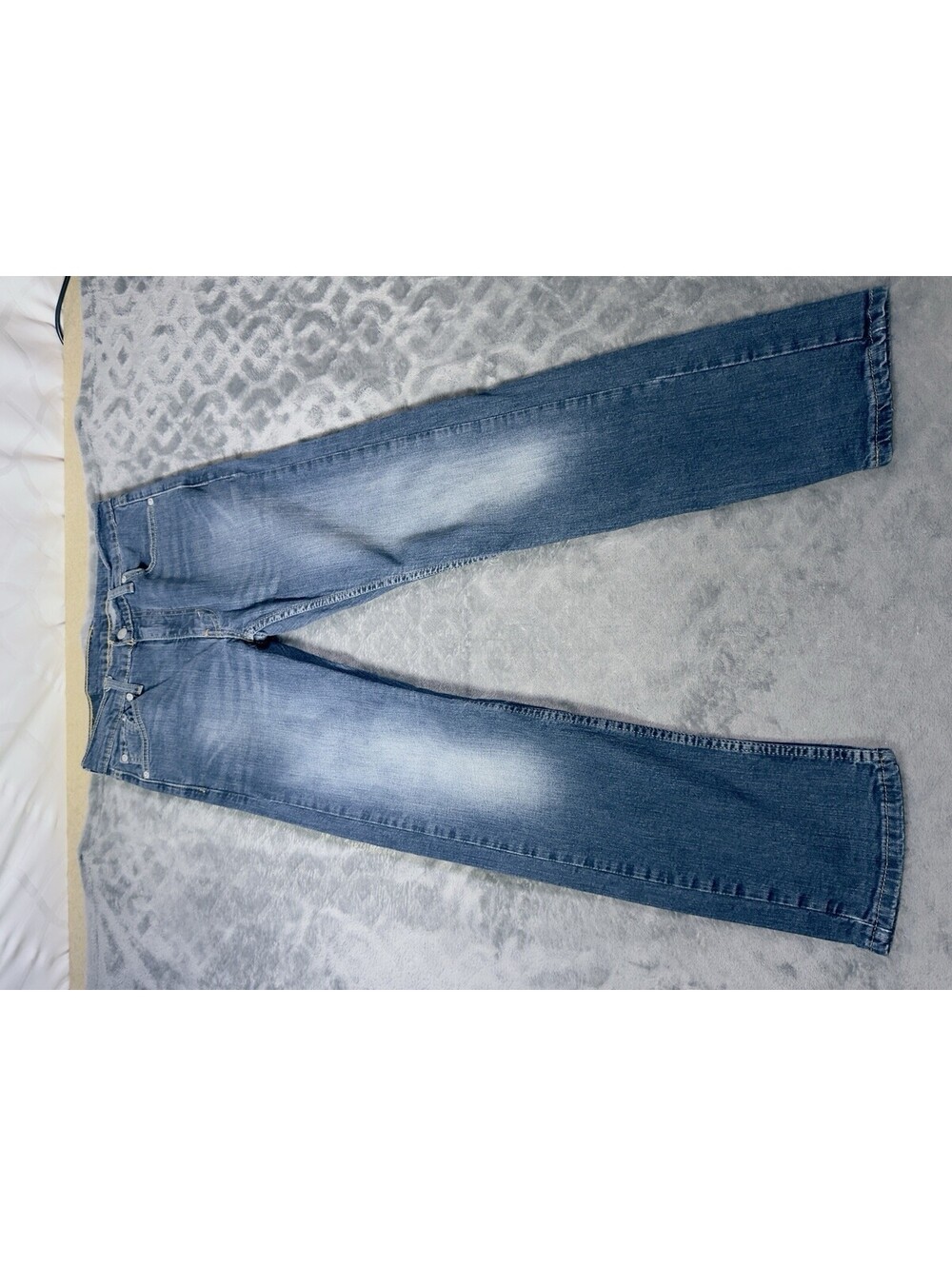 Levis 513 Jeans Mens 30x30 Blue Medium Wash Slim Straight Stretch Denim Pants